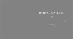Desktop Screenshot of harolynblackwell.com